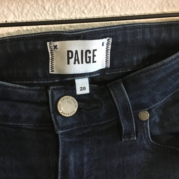PAIGE HOXTON Ultra Skinny Jeans Size 28x28.5 - Picture 2 of 4